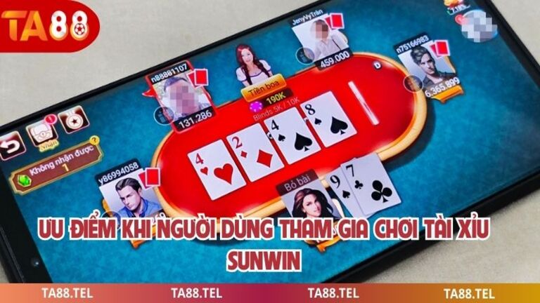 Tài Xỉu Sunwin Trải Nghiệm Giải Trí Dẫn Thu Hút Người Chơi 3 Ưu điểm khi người dùng tham gia chơi tài xỉu sunwin